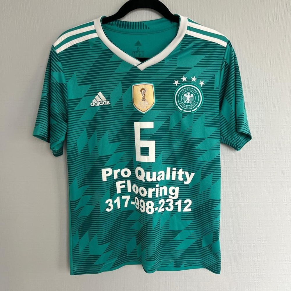Adidas Germany 2018 World Cup Green Jersey Men's Small
